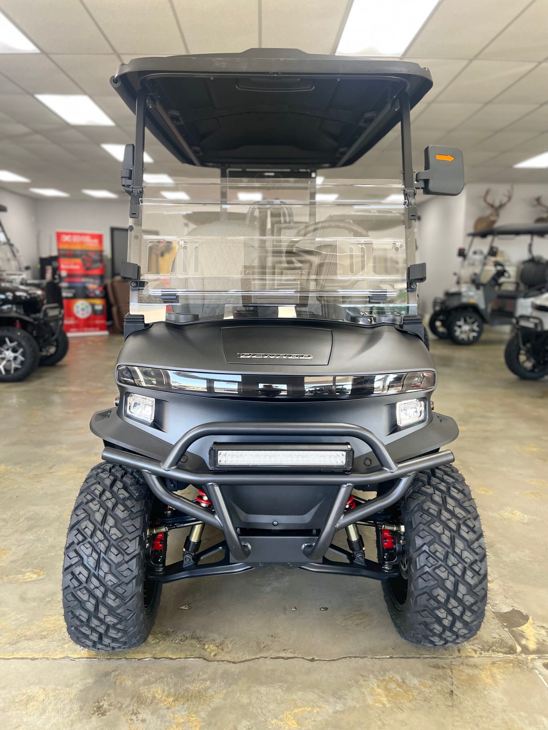 
								2026 Denago Rover XL Gen 3 Golf Cart – Matte Black full									