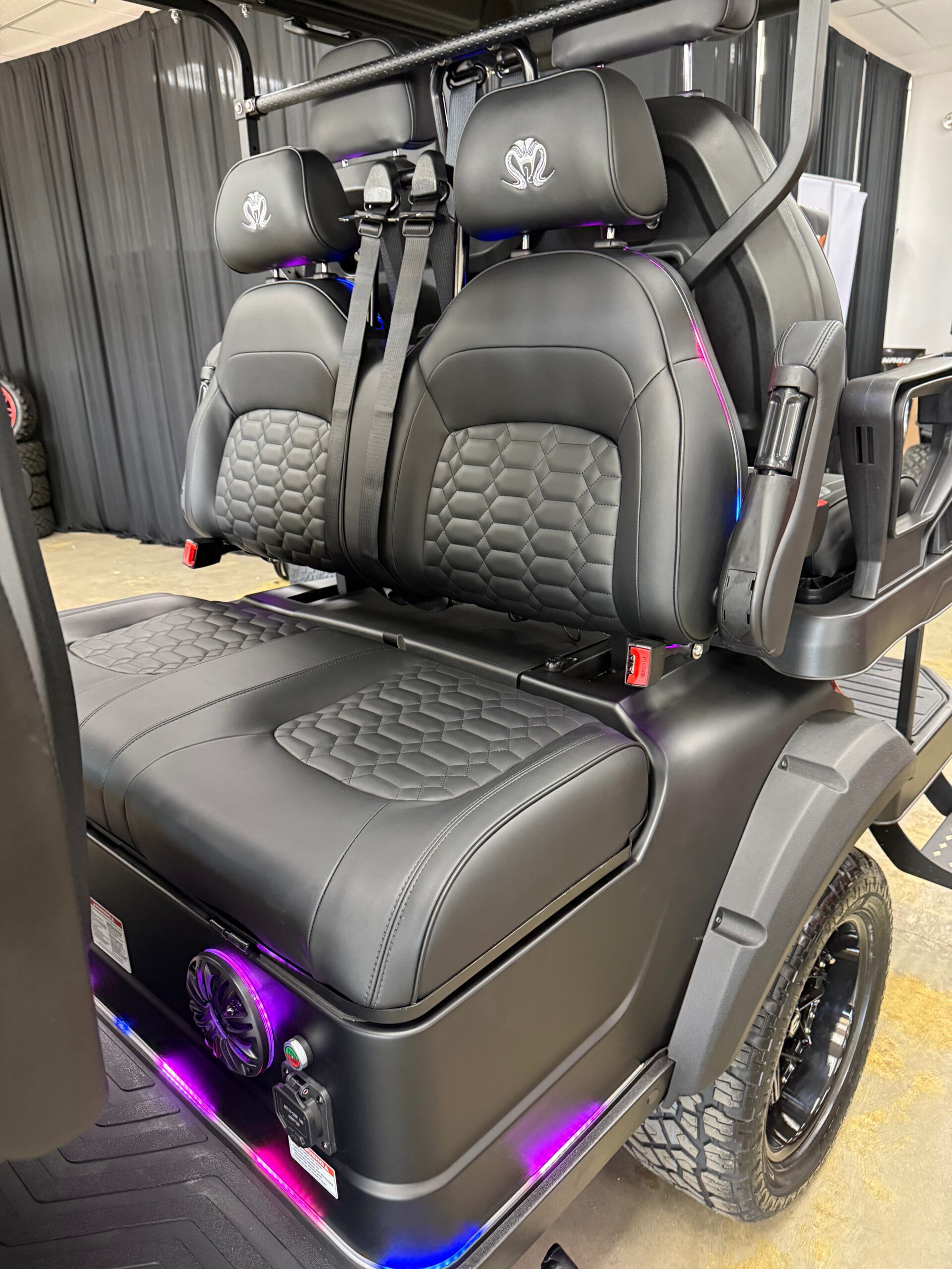 2026 Venom EV Strike 6 Seater – Matte Black
