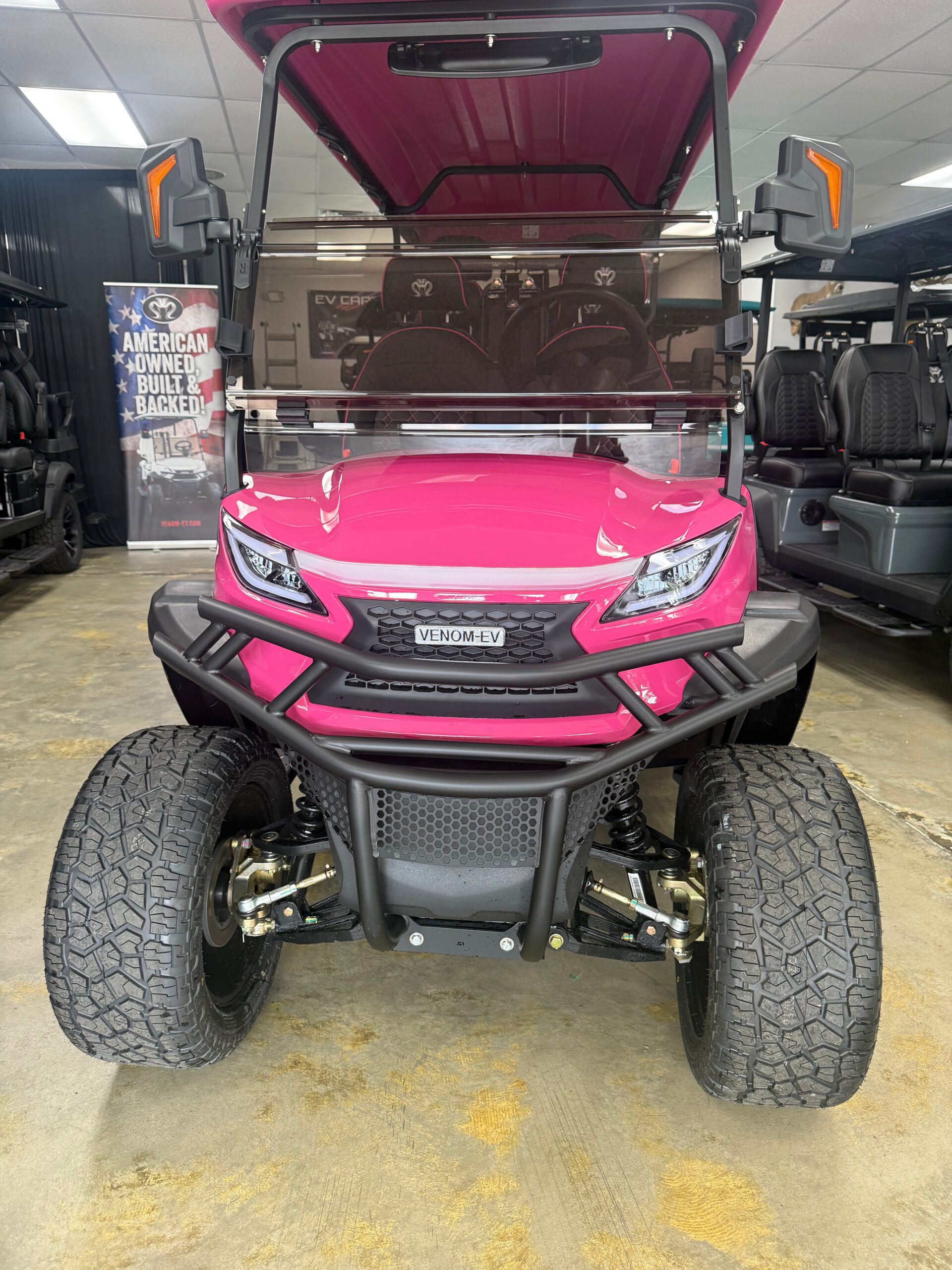 2026 Venom EV Strike 6-Seater – SUPER PINK!