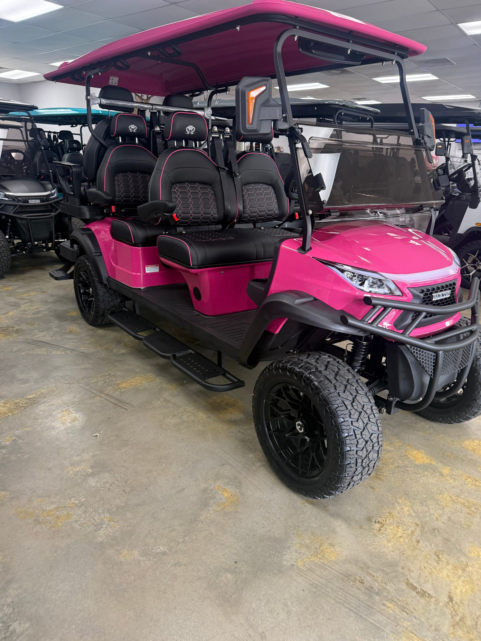 2026 Venom EV Strike 6-Seater – SUPER PINK!